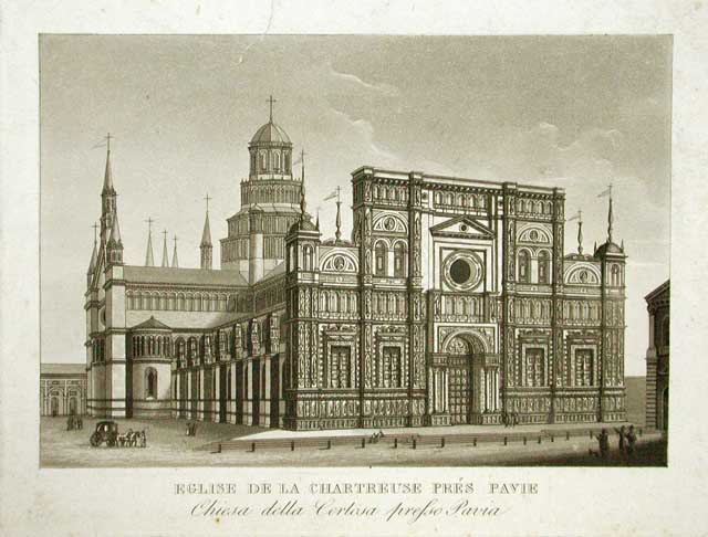 Eglise de la Chartreuse prés Pavie / Chiesa della Certosa …