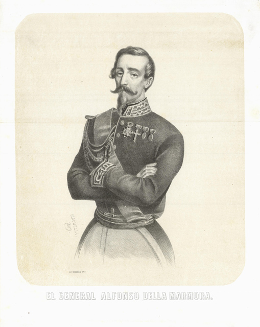 El General Alfonso della Marmora