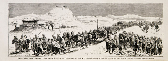 Emigrazione delle famiglie turche dalla Bulgaria . Via di Eski-Djuma …