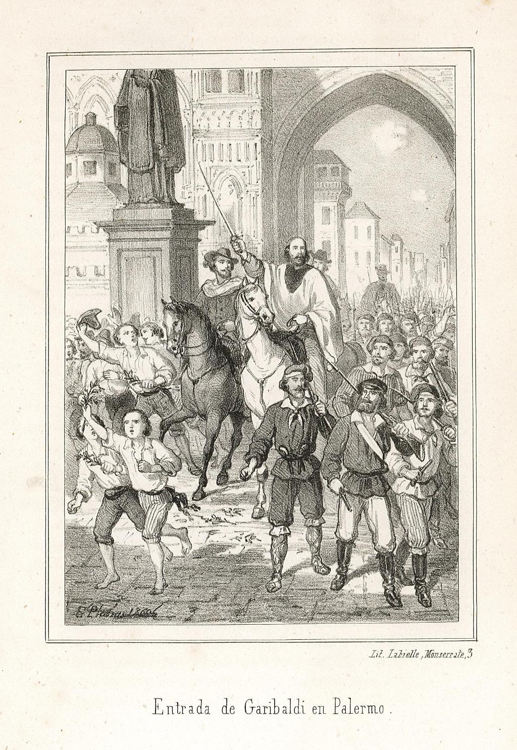 Entrada de Garibaldi en Palermo