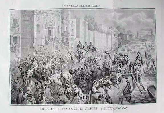 Entrata di Garibaldi in Napoli (7 Settembre 1860)