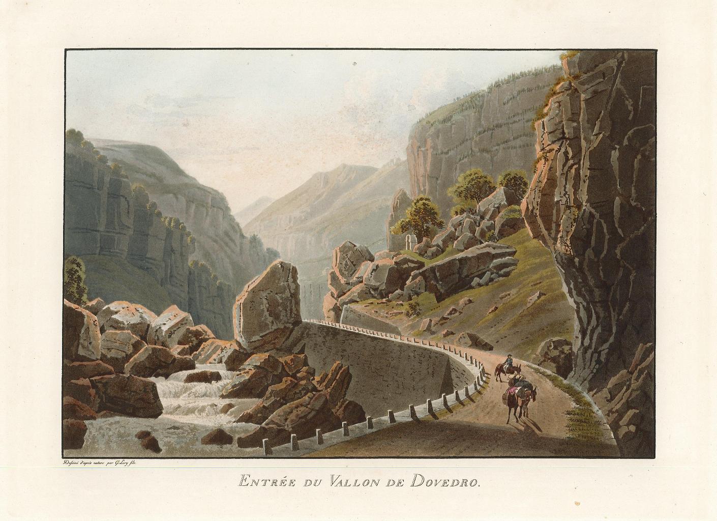 Entrée du Vallon de Dovedro