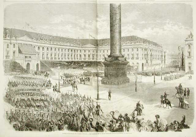 Entree solennelle de l'armee d'Italie - Vue generale de la …