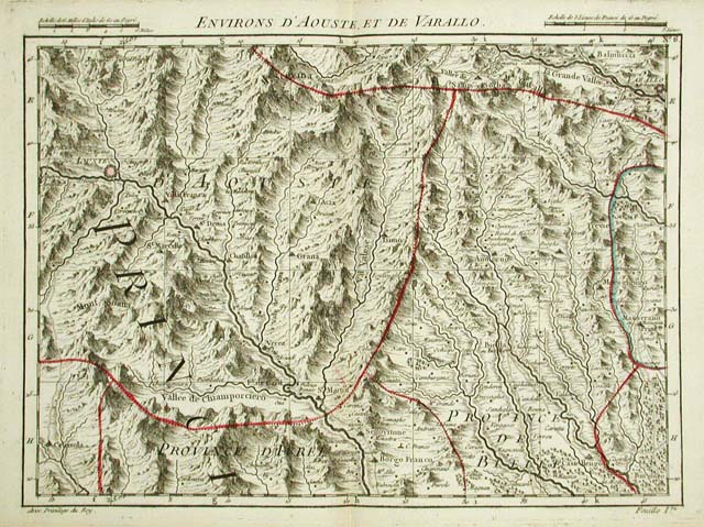 Environs d'Aouste, et de Varallo