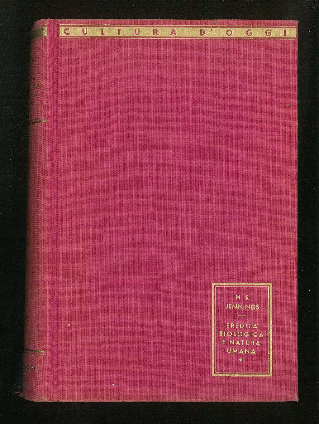 Eredità biologica e natura umana