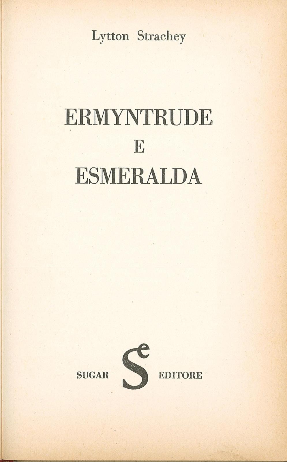 Ermyntrude e Esmeralda