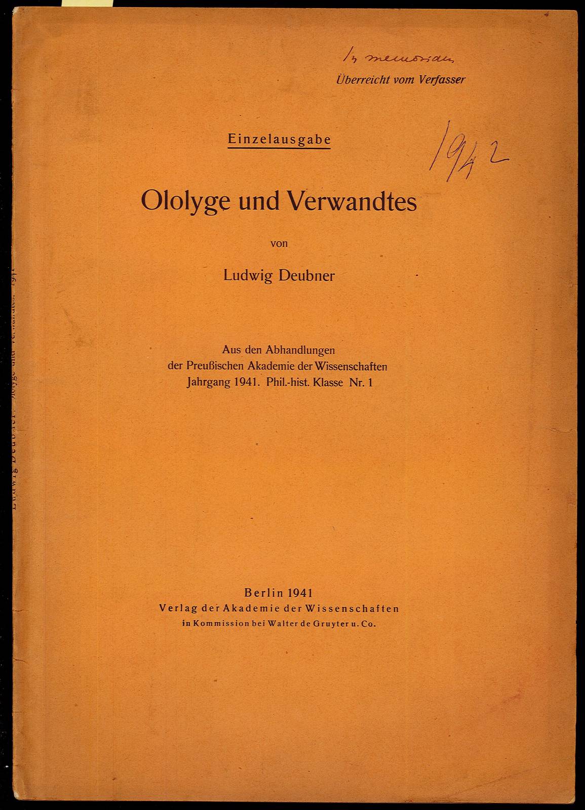 Escurialensis und Sangallo