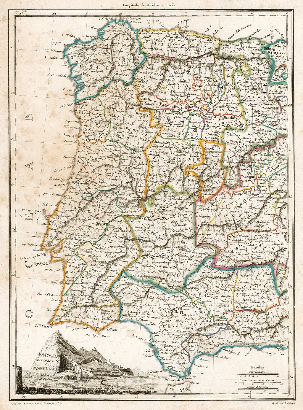 Espagne occidentale et Portugal