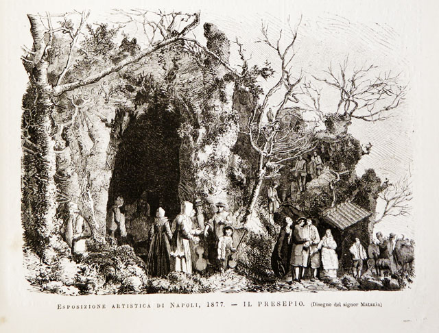 Esposizione artistica di Napoli, 1877.- Il Presepio