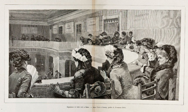 Esposizione di Belle Arti a Roma / Alla Corte d’Assise, …