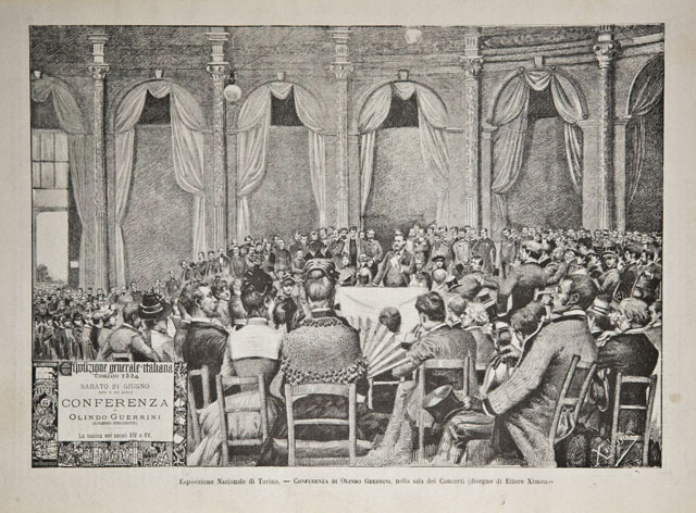 Esposizione Nazionale di Torino / Conferenza di Olindo Guerrini, nella …