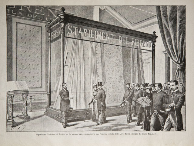Esposizione Nazionale di Torino / La mostra degli stabilimenti del …