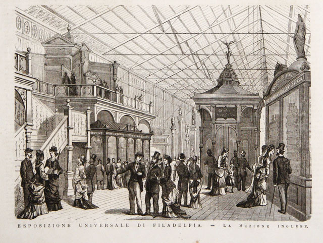 Esposizione Universale di Filadelfia.- La Sezione inglese
