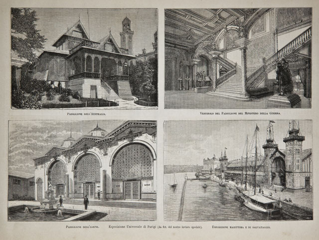 Esposizione Universale di Parigi.- Padiglione dell’Australia - Vestibolo del Padiglione …