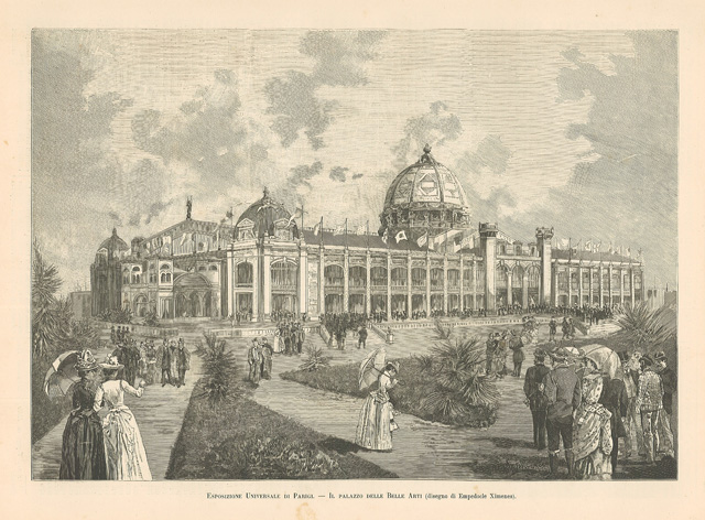 Esposizione Universale di Parigi / Il palazzo delle Belle Arti