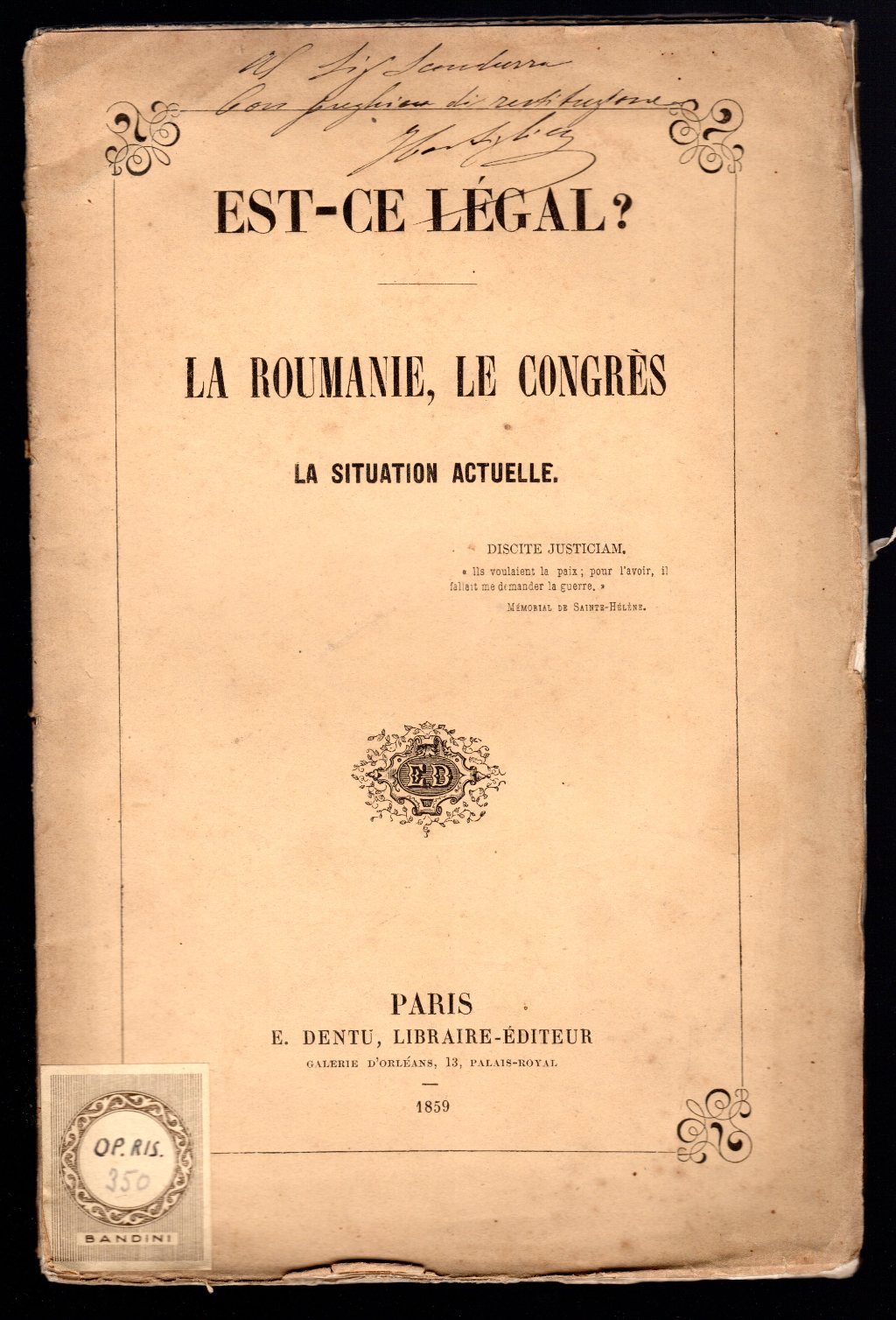 Est-ce legal? La Roumanie, le congrès la situation actuelle