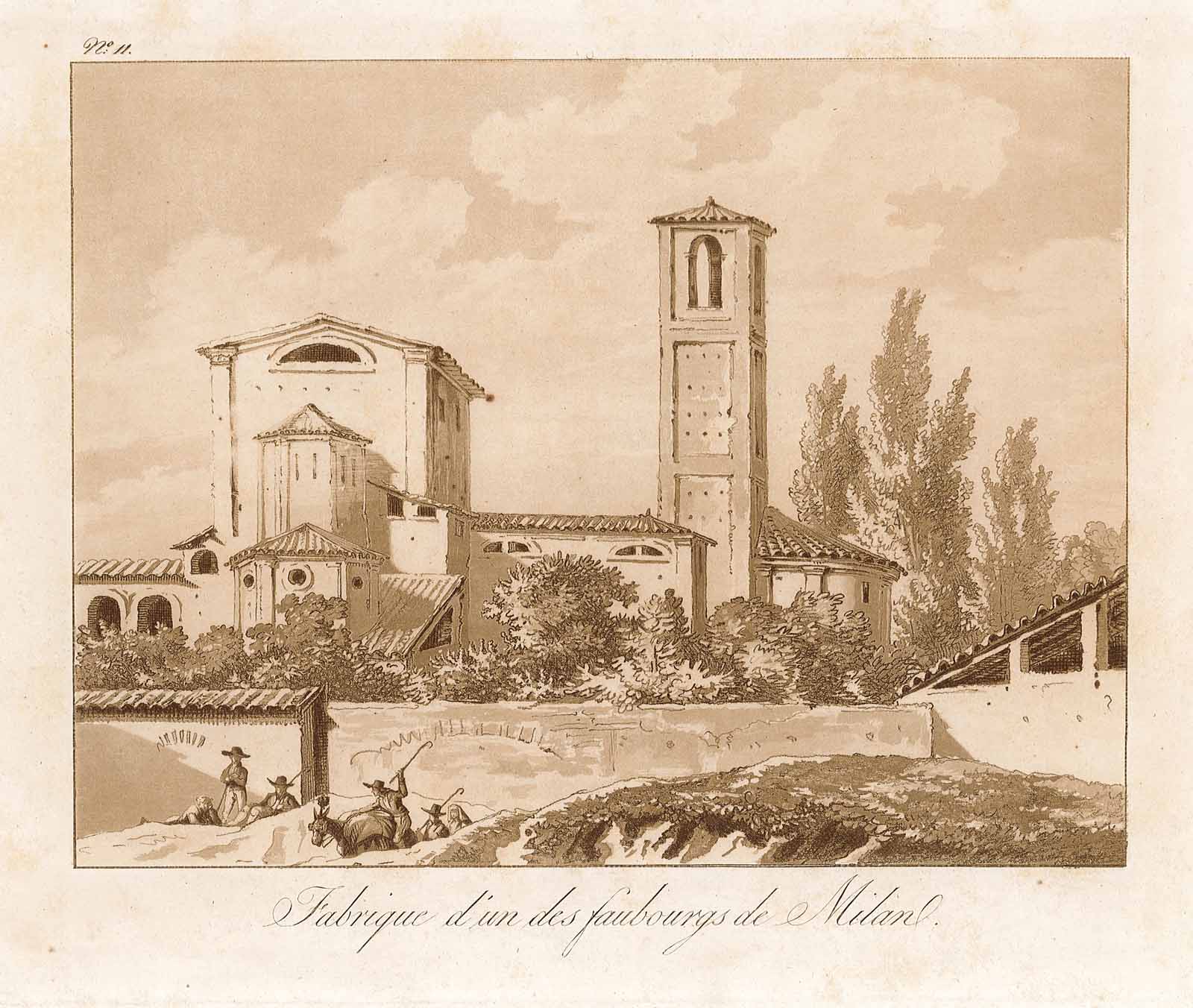 Fabrique d'un des faubourgs de Milan