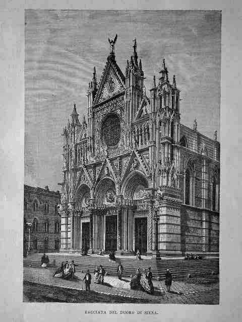 Facciata del Duomo di Siena