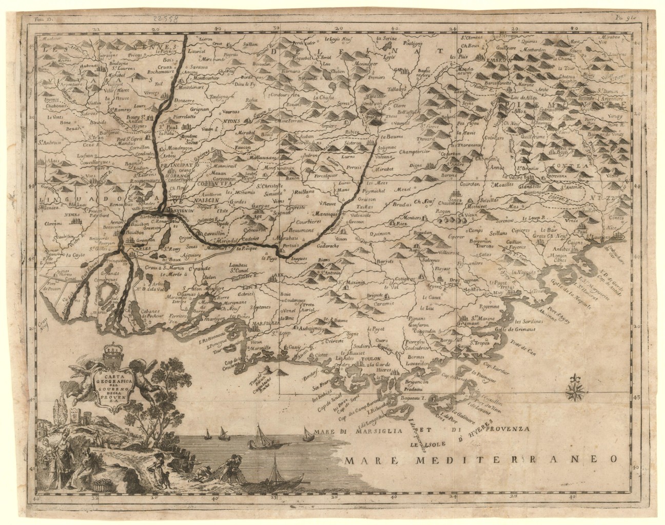 Facciata del Palazzo del Louvre dalla parte della Corte, in …