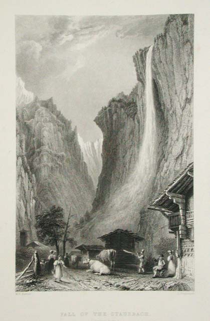 Fall of the Staubbach./ (Canton Bern)