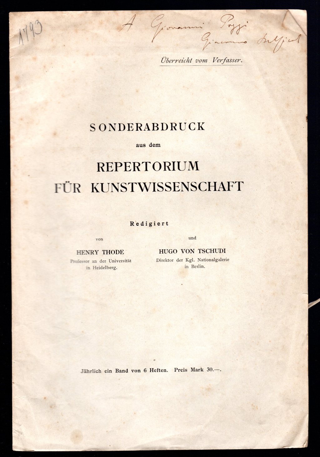 Falsificazioni di documenti per la storia dell'arte romana