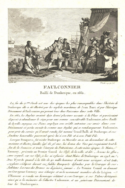 Faulconnier Bailli de Dunkerque, en 1662