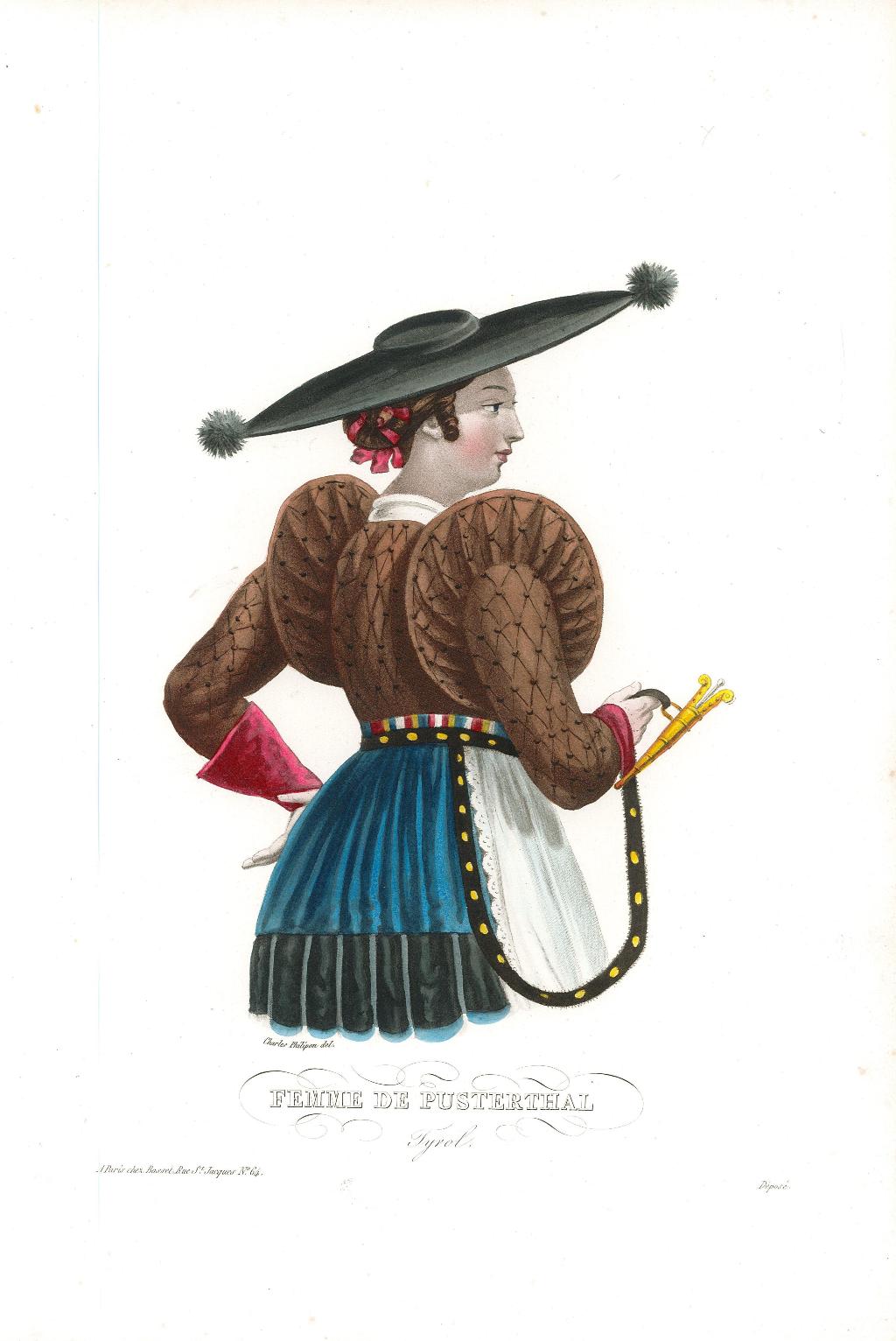 Femme de Pusterthal Tyrol