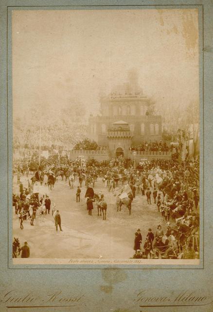 Festa storica - Genova - Carnevale 1887