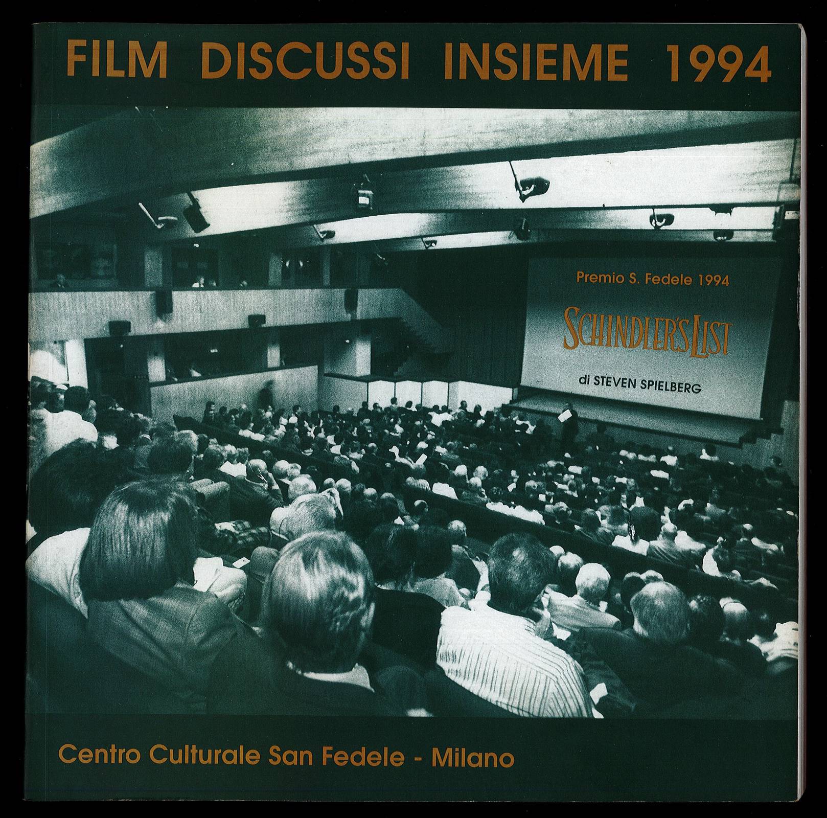 Film discussi insieme 1994 Volume 34°