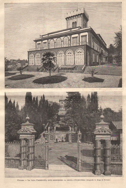 Firenze - La villa Fabbricotti, dove soggiornerà la regina d’Inghilterra