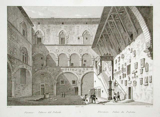 Firenze. Palazzo del Podestà