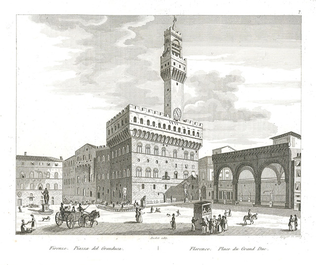 Firenze. Piazza del Granduca