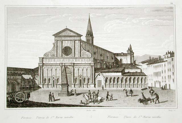 Firenze. Piazza di S.ta Maria Novella
