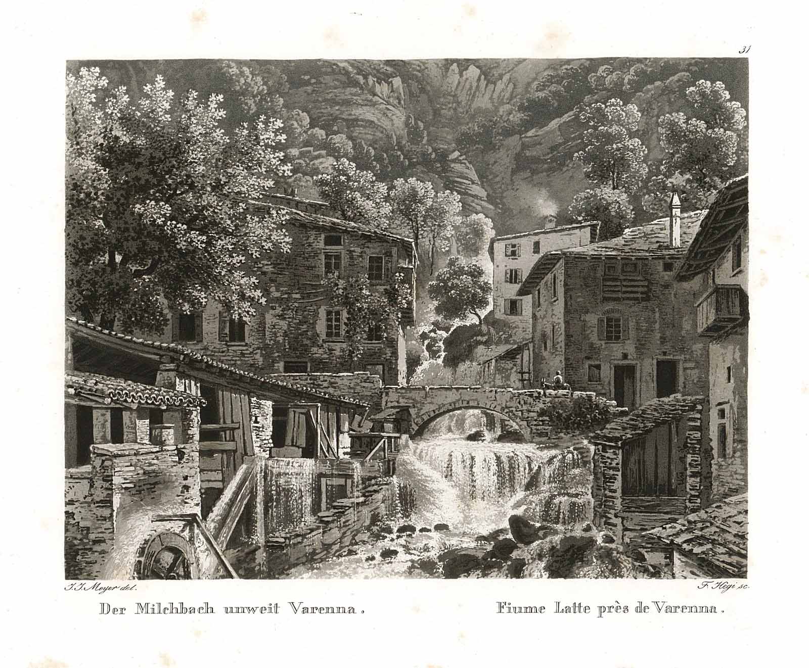 Fiume Latte près Varenna