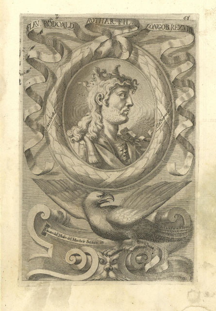 Fl. Aribertus Theodelindae nepos Longob. rex IX