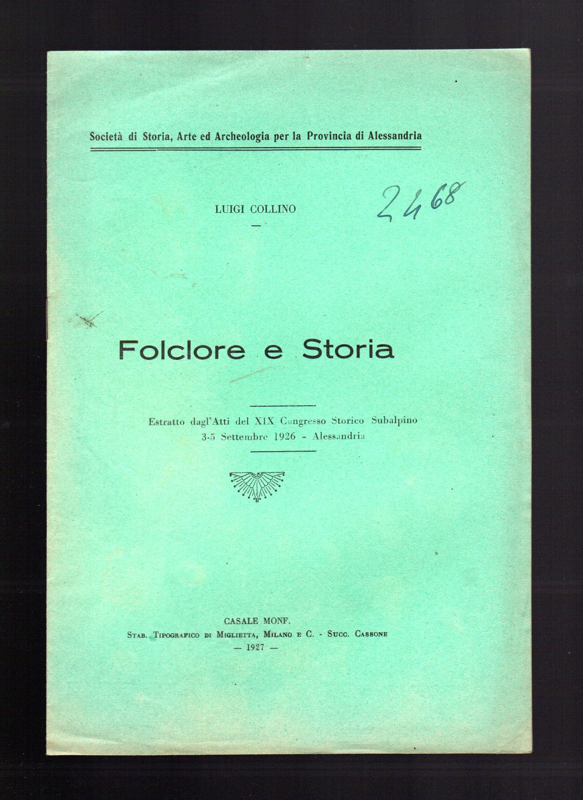 Folclore e Storia