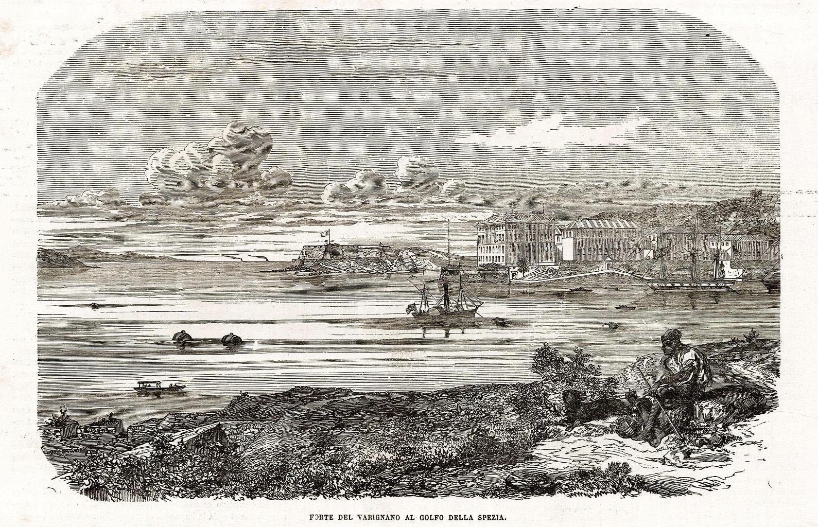 Forte del Varignano al golfo della Spezia