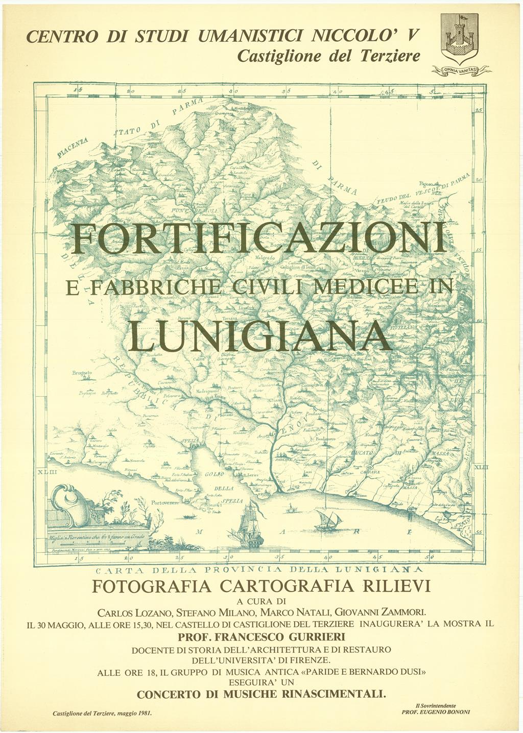 Fortificazioni e fabbriche civili medicee in Lunigiana