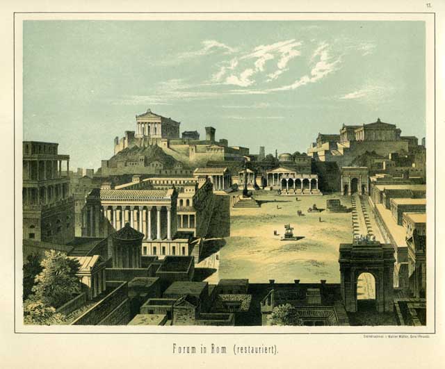 Forum in Rom (restauriert)