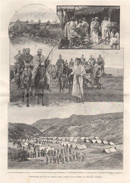 Fotografie eseguite sul teatro della guerra italo-abissina da Eduardo Ximenes