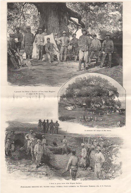 Fotografie eseguite sul teatro della guerra italo-abissina da Eduardo Ximenes