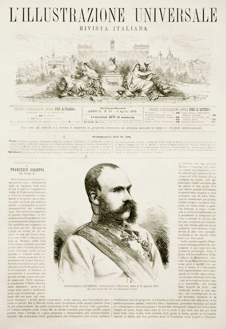 Francesco Giuseppe, Imperatore d’Austria, nato il 18 agosto 1830