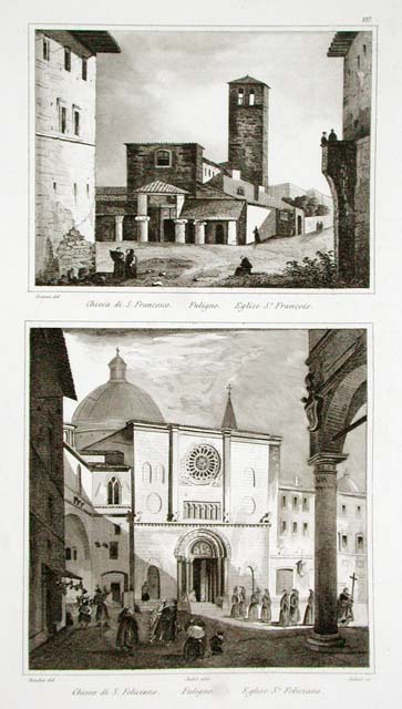 Fuligno. Chiesa di S.Francesco - Chiesa di S.Feliciano