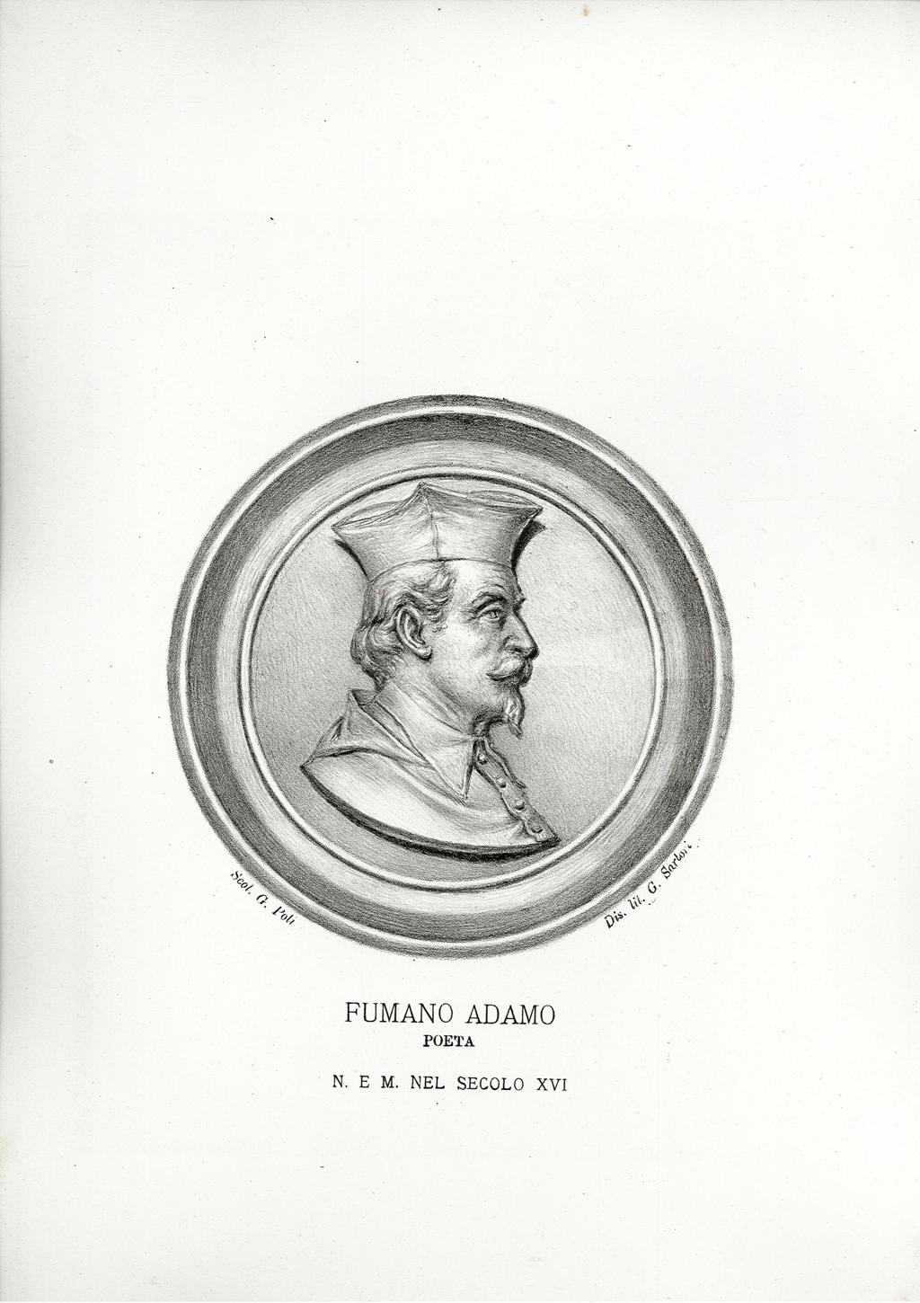 Fumano Adamo Poeta n. e m. nel secolo XVI