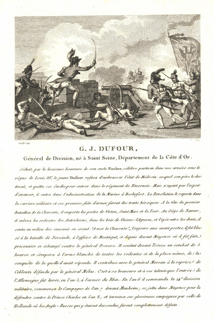 G. J. Dufour Gènèral de Division, né à Saint Seine …