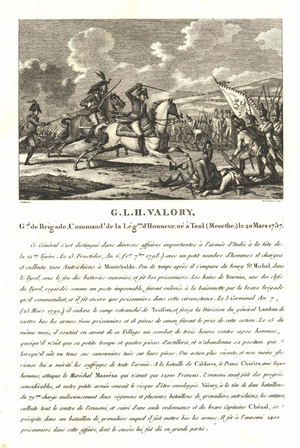 G. L. H. Valory Gal de Brigade, Commandt de la …