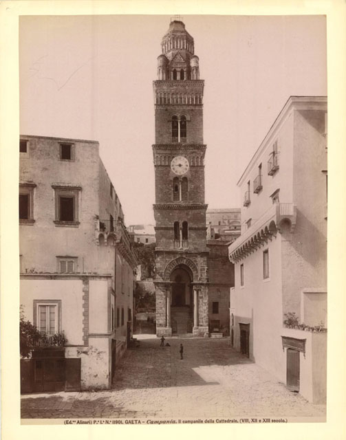 Gaeta - Campania: Il campanile della Cattedrale (VIII,XII e XIII …