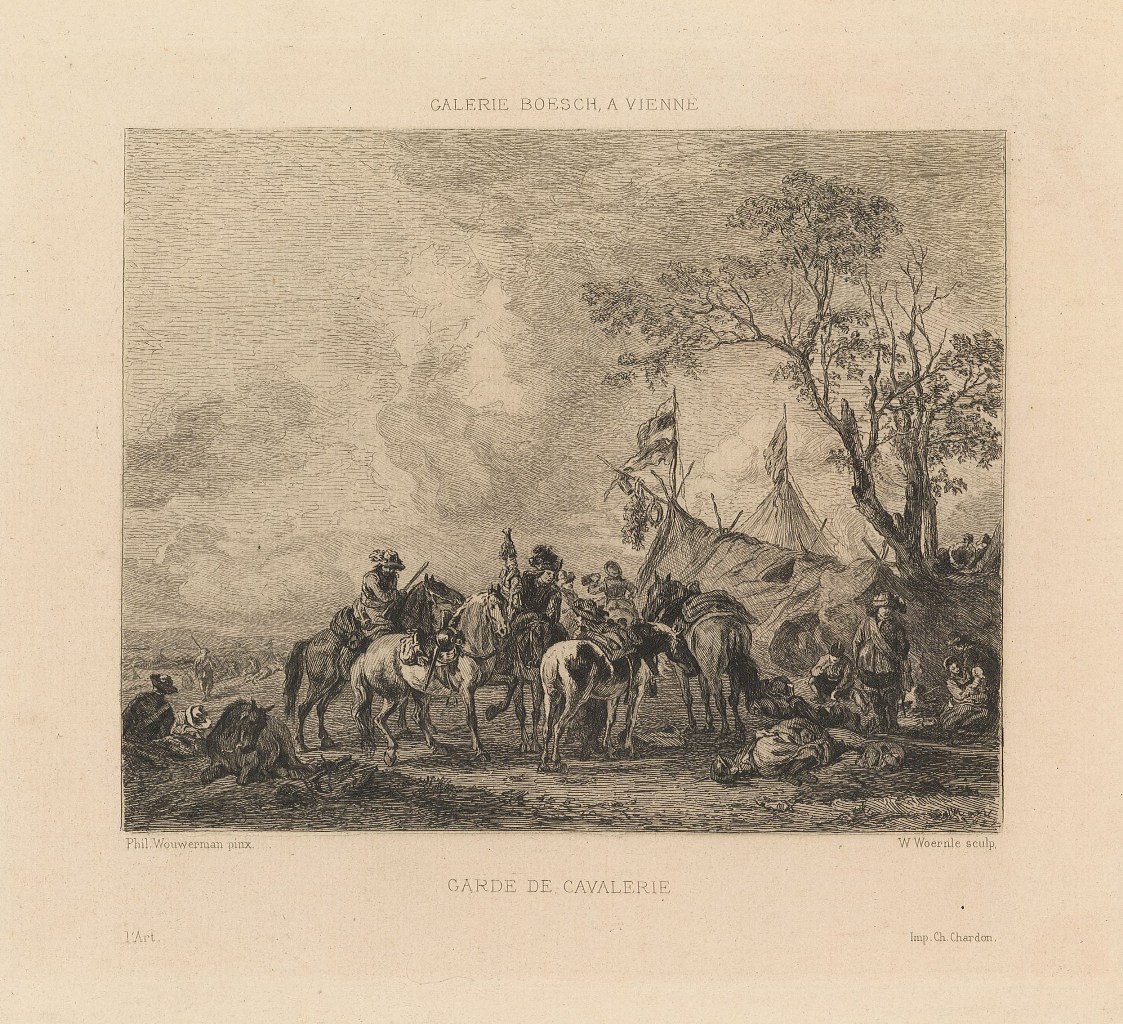 Galerie Boesch, a Vienne – Garde de cavalerie