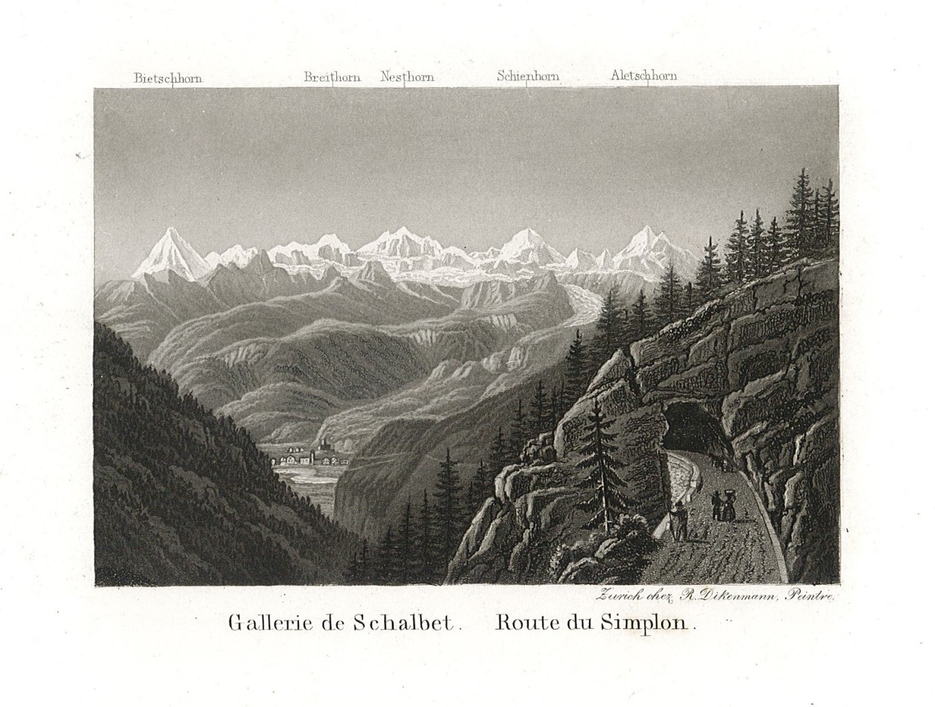 Gallerie de Schalbet Route du Simplon
