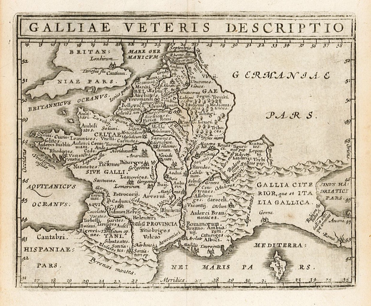 Galliae Veteris Descriptio